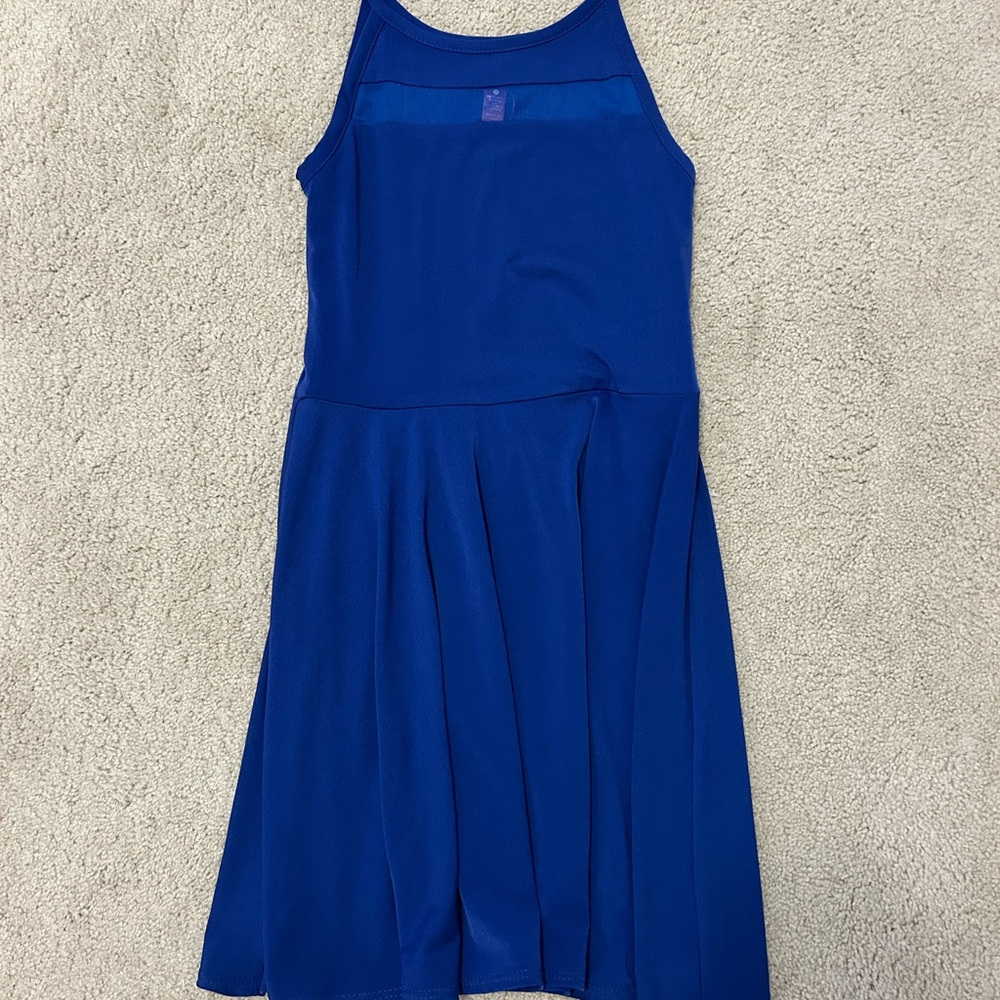 Kid’s Aqua Royal Blue Dress